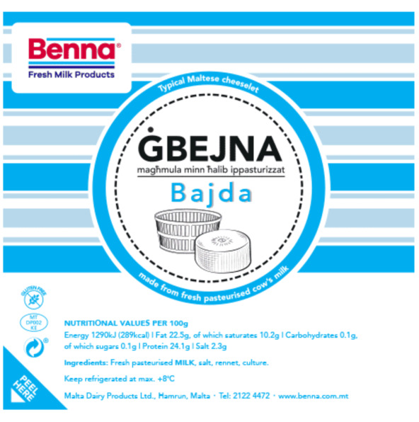 Benna Gbejna Bajda Approx 1kg