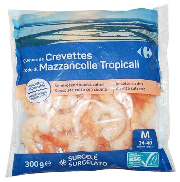 Carrefour Tropical Prawns 300g