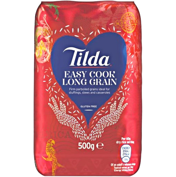 Tilda Easy Cook Long Grain Rice 500 grms