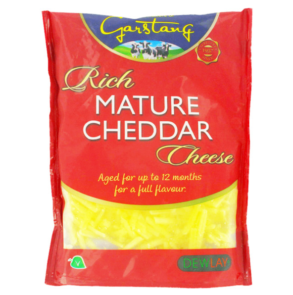 Dewlay Grated Mature Cheddar 200g