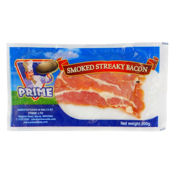 Prime Smoked Streaky Bacon 200g