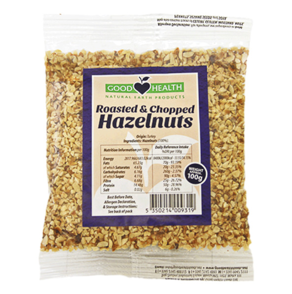 Good Health Roasted Chopped Hazelnuts 100 g