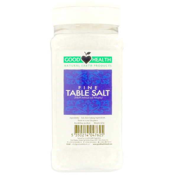 Good Health Fine Table Salt 625 grms