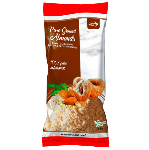 Lamb Brand Pure Ground Almonds 300g