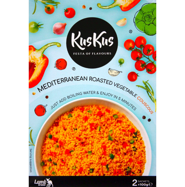 Kuskus Mediterrranean Roasted Vegetable Couscous 200 grms