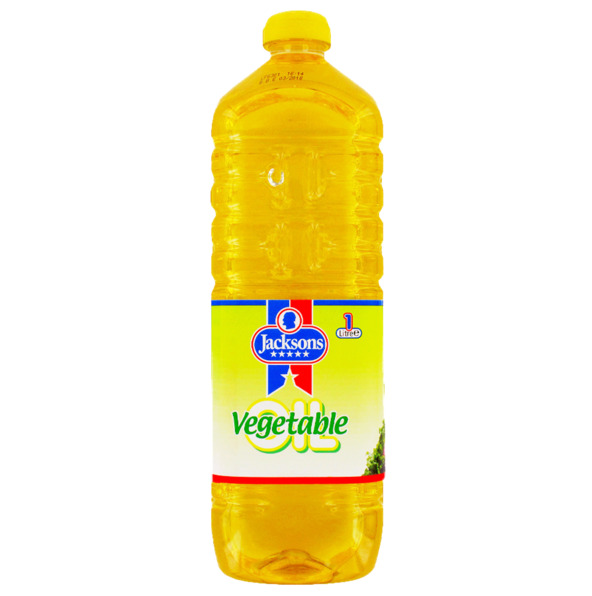 Jacksons Vegetable Oil 1 ltr