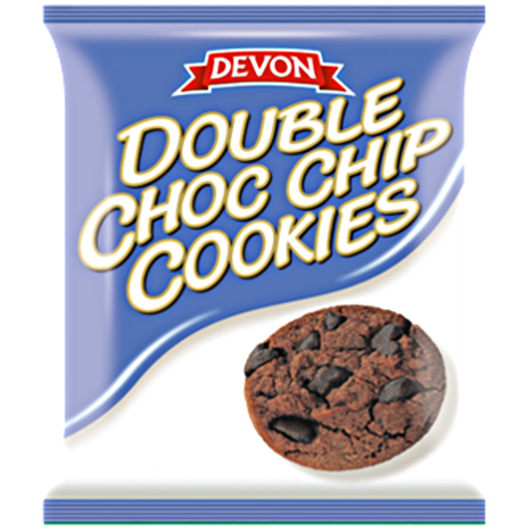 Devon Double Choc Chip Cookies 200g