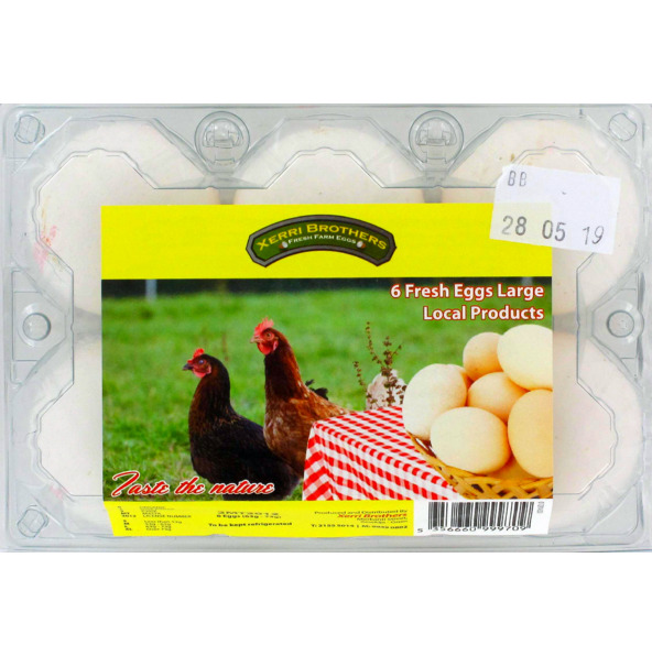 Xerri Eggs 6pcs.