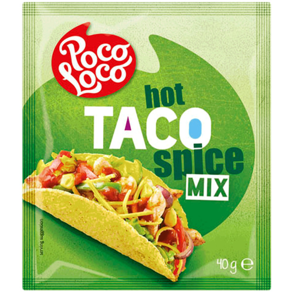 Poco Loco Hot Taco Spicy Mix 040 grms