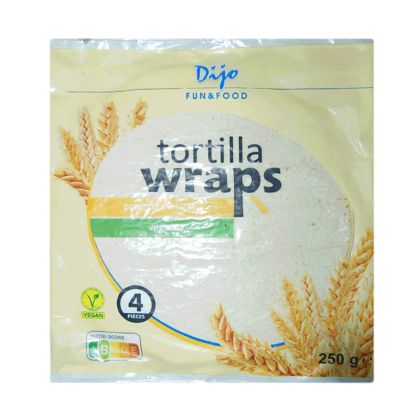 Dijo Wheat Tortilla Wraps 4pcs.