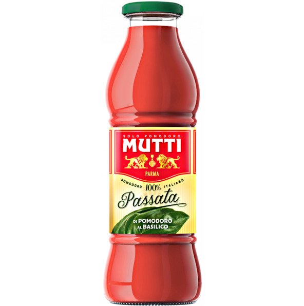 Mutti Passata Basil 700g