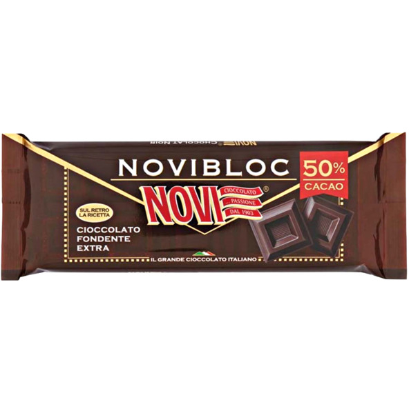 Novi Bloc Cioccolato Fondente Extra 150g