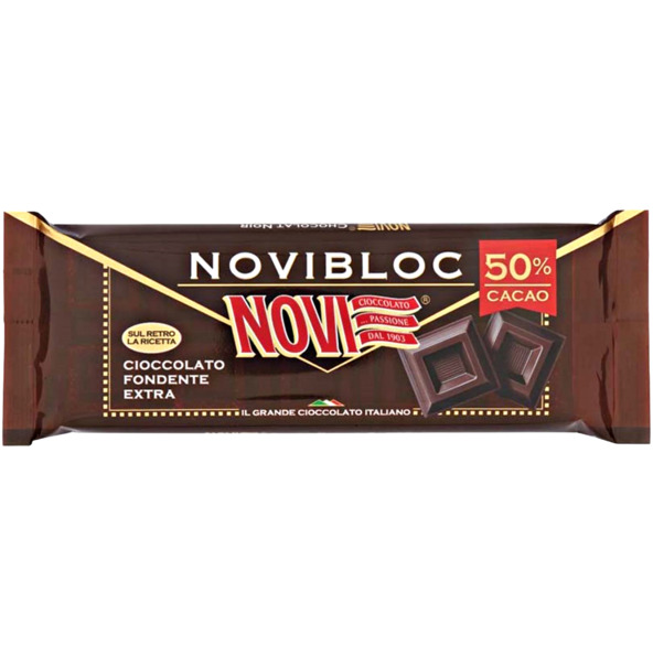 Novi Bloc Cioccolato Extra Fondente 500 grms