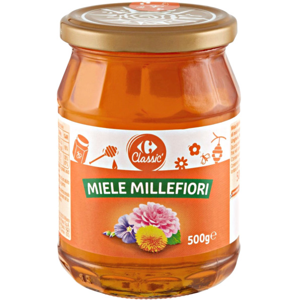 Carrefour Honey Millefiori 500g