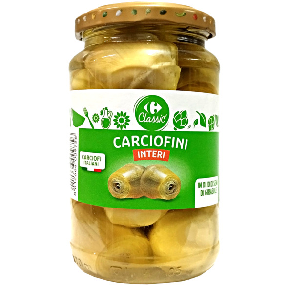 Carrefour Whole Artichokes 340 grms
