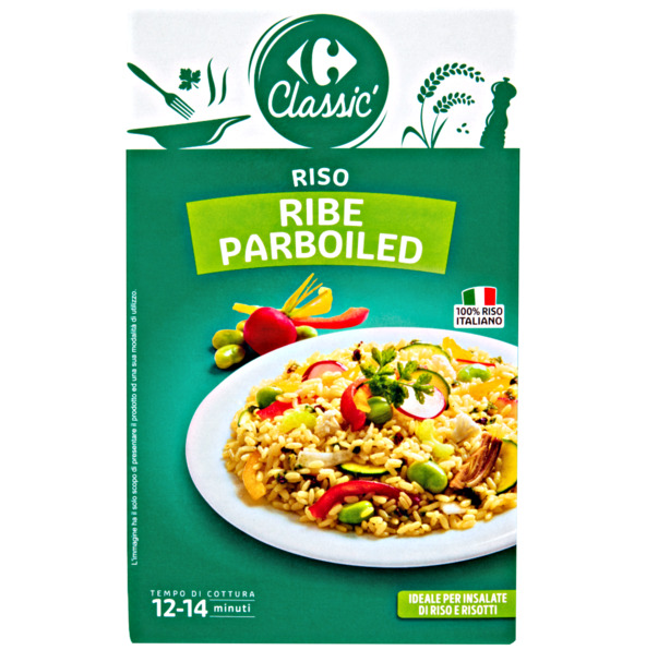 Carrefour Ribe Parboiled Rice  1kg
