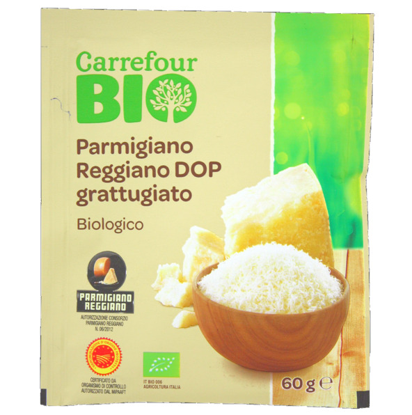 Carrefour Grated Parmigiano Reggiano 60g