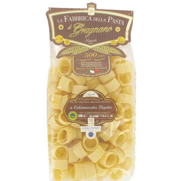 La Fabbrica Della Pasta A' Calamarata Rigata 500g