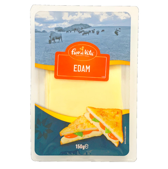 Fior Di Vita Edam Cheese Slices 150 grms