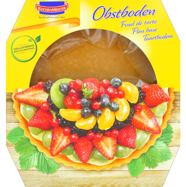 Kuchenmeister Sponge Fruit Flan 200 grms