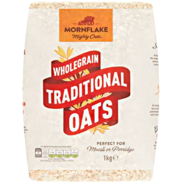 Mornflake Whole Grain Oats 1 kg