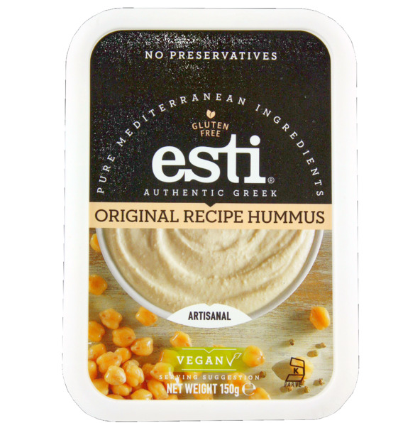 Esti Dips Hummus Gluten Free Vegetarian  150g