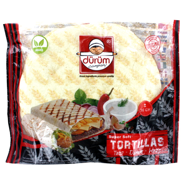 Tortilla Durum Company With Flour Wraps  1.5kg