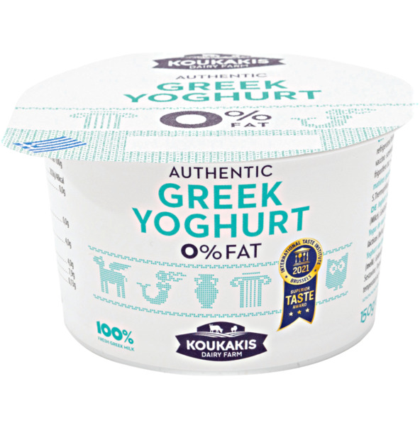 Koukakis Authentic Greek Yoghurt 0% Fat 150g