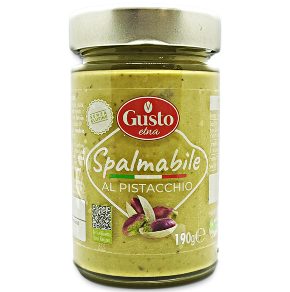 Gusto Etna - Spalmabile Al Pistacchio 190g