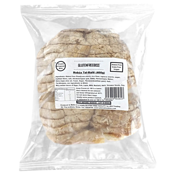 Tezori Sliced Maltese Bread 400g