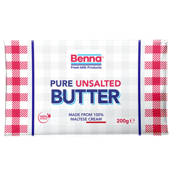 Benna Butter Unsalted 200g
