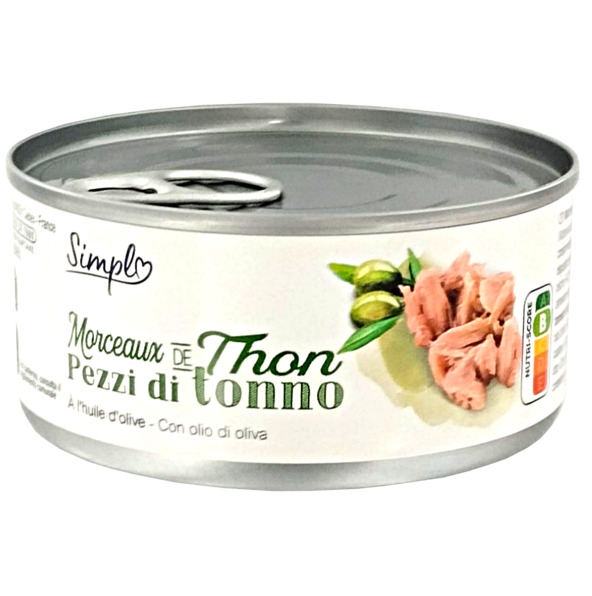 Simpl Tuna Olive Oil 160g