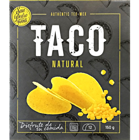 San Pedro Taco Shells Natural  12pcs.