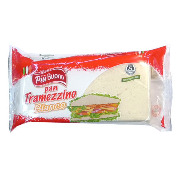 Piu Buono White Sandwich Loaf 250g