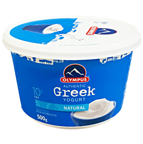 Olympus Greek Strained Yogurt 10% 500g