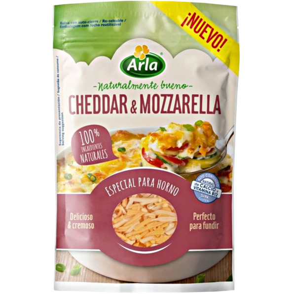 Arla Cheddar & Mozzarella Shredded 175g