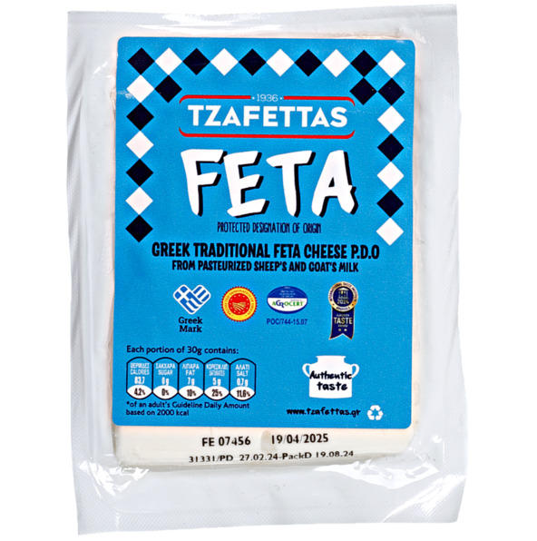 Tzafettas Feta Cheese Pdo 200g