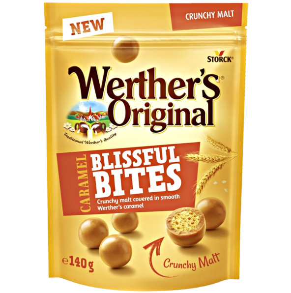 Werther's Original Caramel Blissful Crunchy Bites 140g