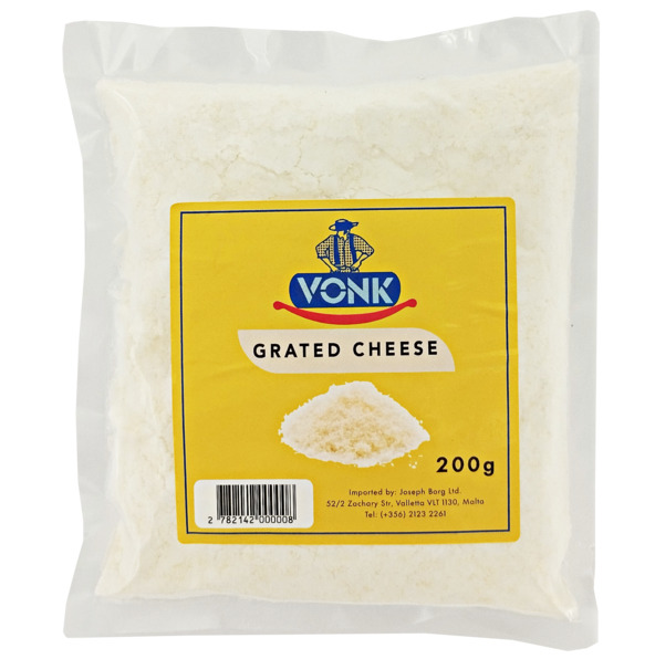 Vonk Grated Cheese 200g