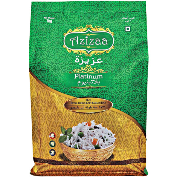 Azizaa Platinum Basmati Rice 1kg