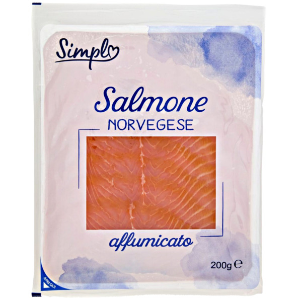 Simpl Norwegian Smoked Salmon 200g