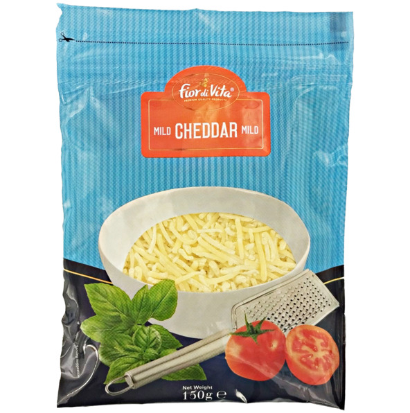 Fior Di Vita Cheddar Shredded 150g