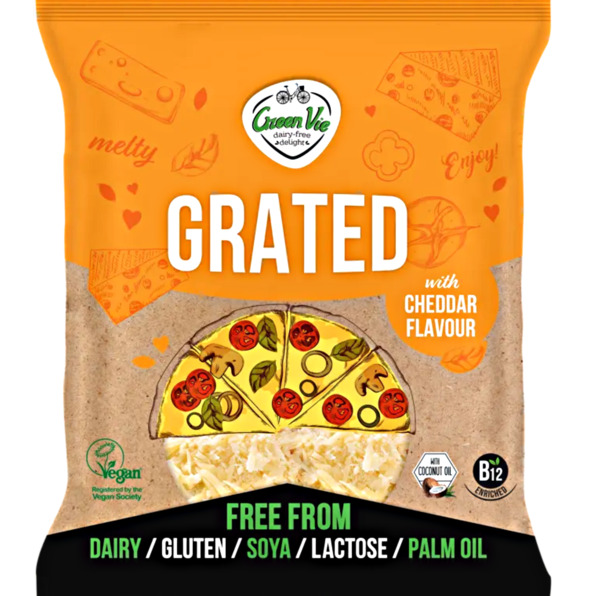 Green Vie Shredded Cheddar 150g
