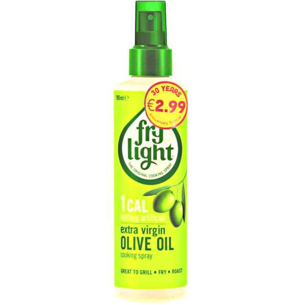 Fry Light Olive Oil Cooking Spray @ €2.99 190ml