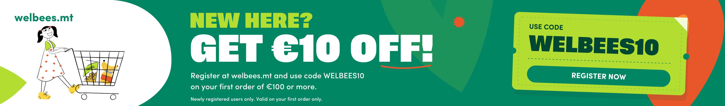 10 EURO OFF